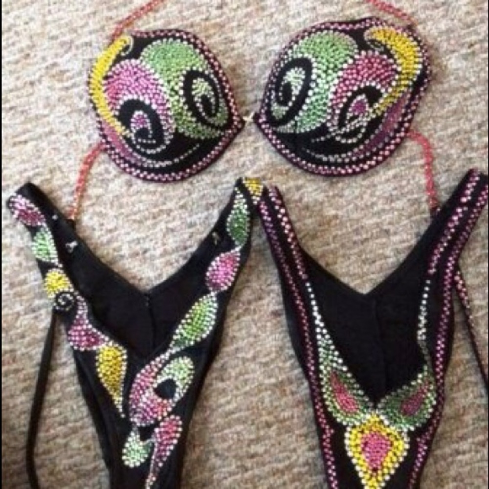 *SOLD* Renee Paz Figure Physique Competition Suit